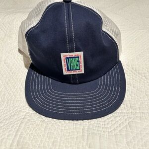 Vans Kids Cap in Navy and White